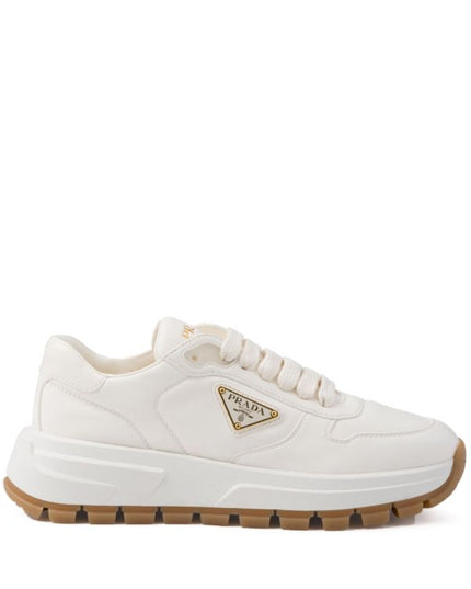 Prada
triangle-logo leather sneakers