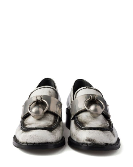 Prada
brushed leather loafers