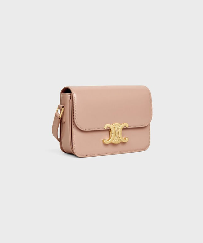 TEEN TRIOMPHE BAG IN shiny calfskin