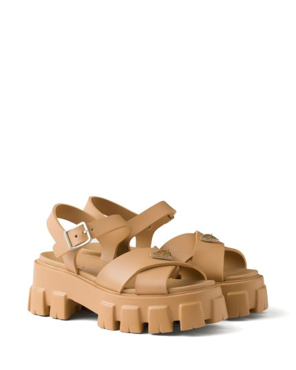 Prada
enamel triangle-logo sandals