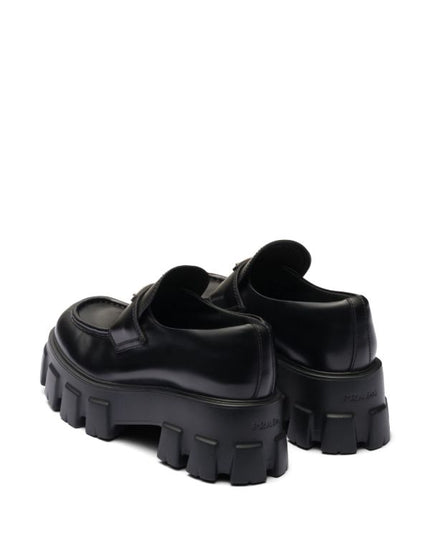 Prada
Monolith 55mm leather loafers