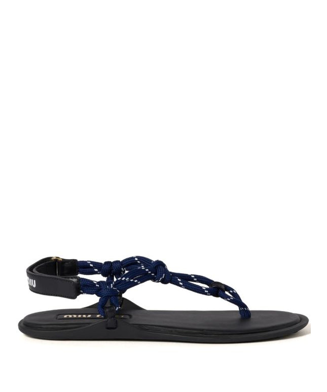 Miu Miu
Rivière-cord sandals