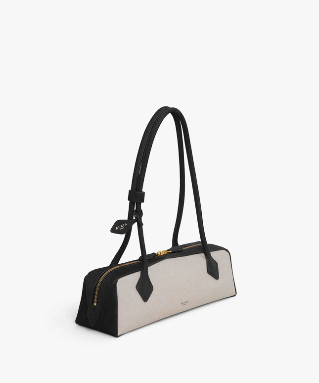 LE TECKEL MEDIUM BAG IN CANVAS AND NUBUCK