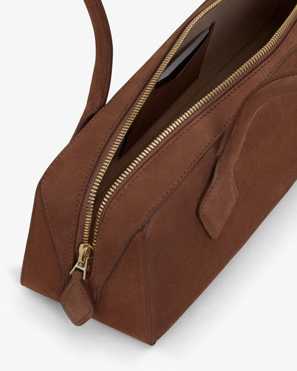 LE TECKEL MEDIUM BAG IN NUBUK CALFSKIN