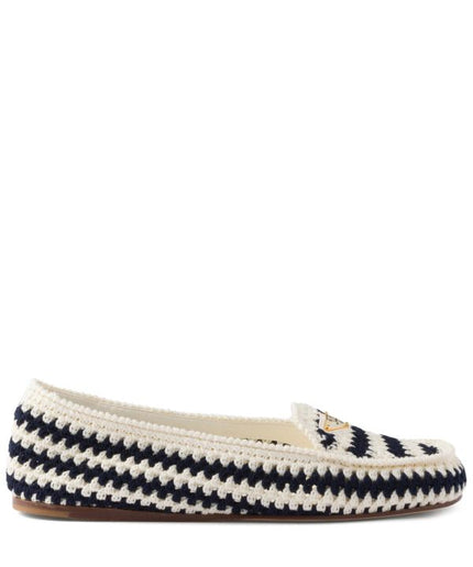 Prada
crochet loafers