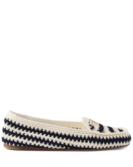 Prada
crochet loafers