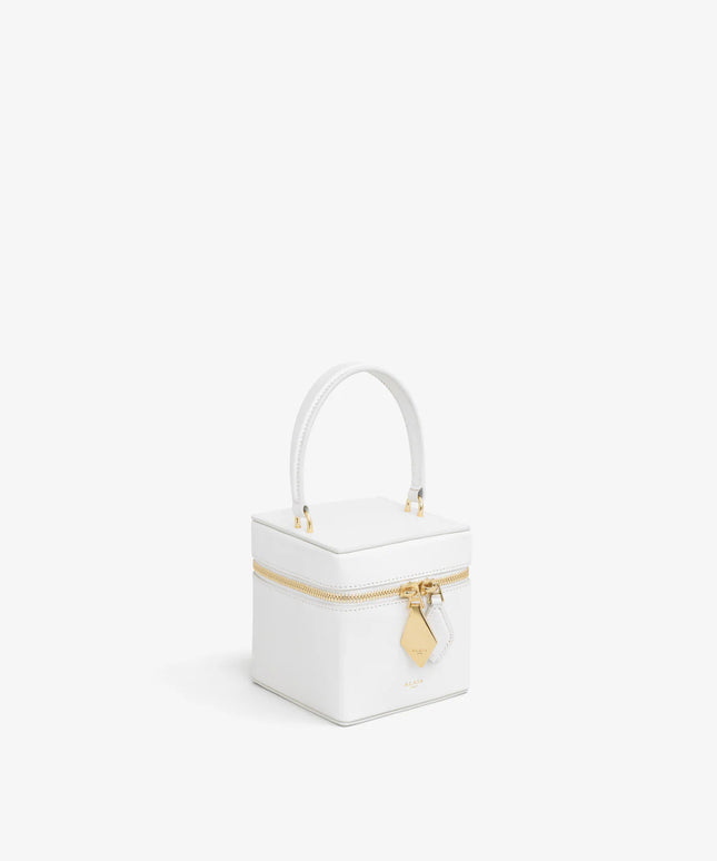 CUBE VANITY CASE IN SHINY GOATSKIN