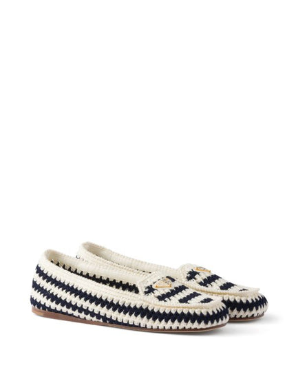 Prada
crochet loafers