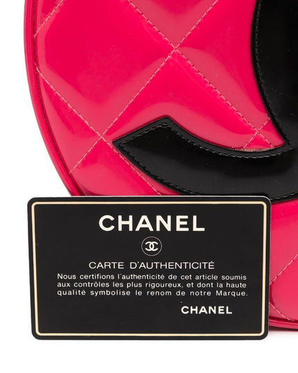 Chanel diamond-quilted CC handbag