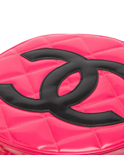 Chanel diamond-quilted CC handbag