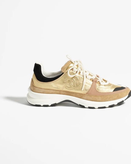 Chanel Laminated Calfskin & Suede