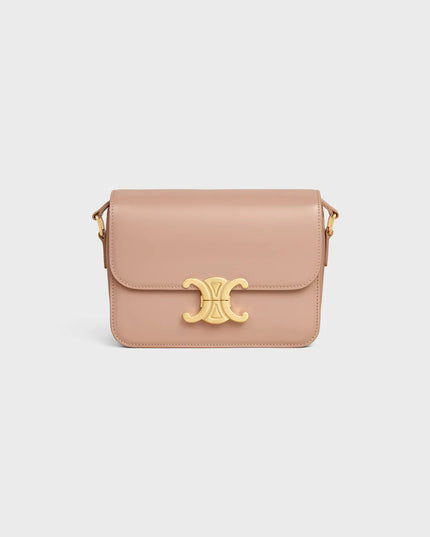 TEEN TRIOMPHE BAG IN shiny calfskin