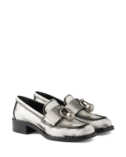 Prada
brushed leather loafers