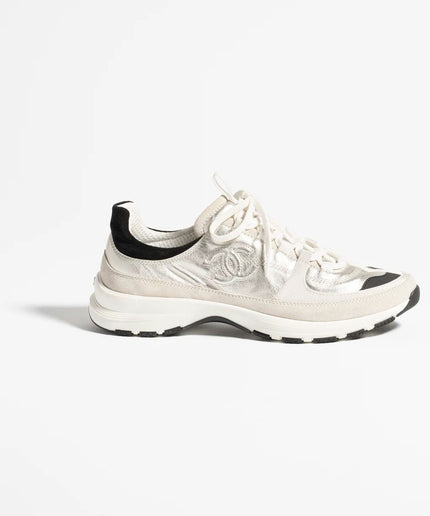 Chanel Laminated Calfskin & Suede