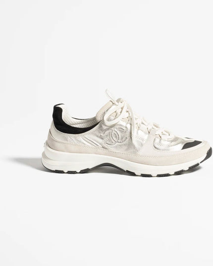 Chanel Laminated Calfskin & Suede