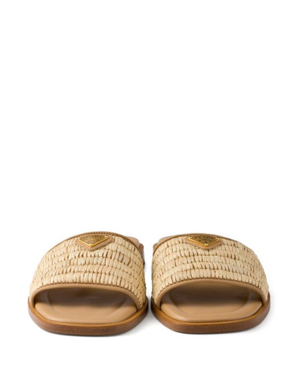 Prada
crochet-detail leather sandals