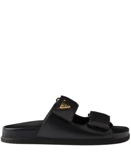 Prada
touch-strap leather sandals