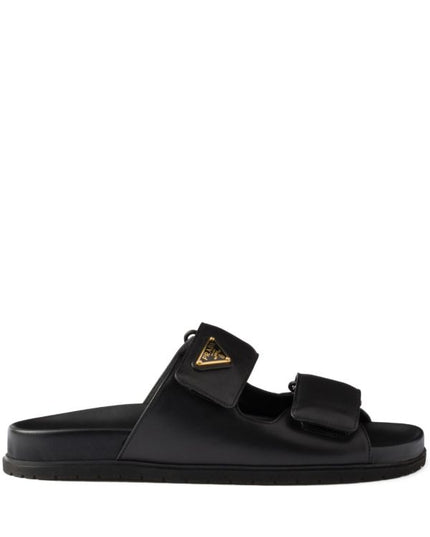 Prada
touch-strap leather sandals