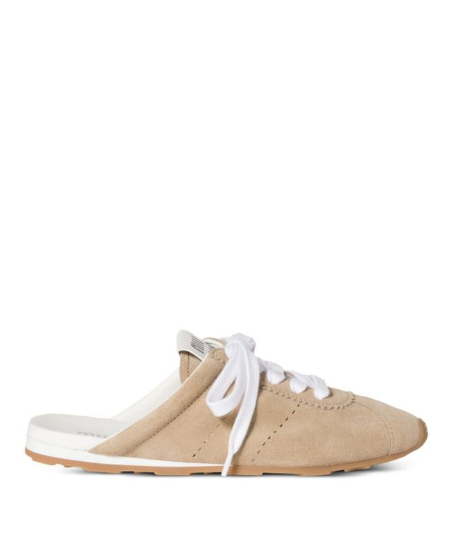 Miu Miu
Plume suede mules