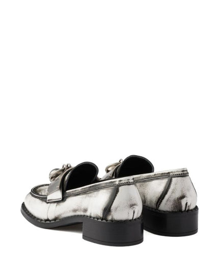 Prada
brushed leather loafers