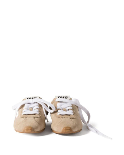 Miu Miu
Plume suede mules