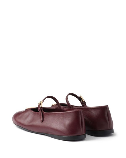 Prada
leather ballet flats