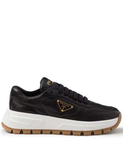 Prada
triangle-logo leather sneakers