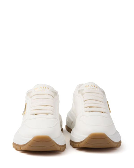 Prada
triangle-logo leather sneakers