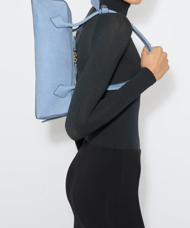 LE TECKEL MEDIUM BAG IN NUBUK CALFSKIN