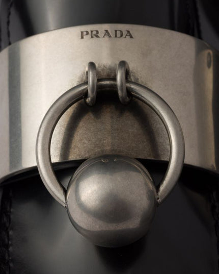 Prada
brushed leather loafers