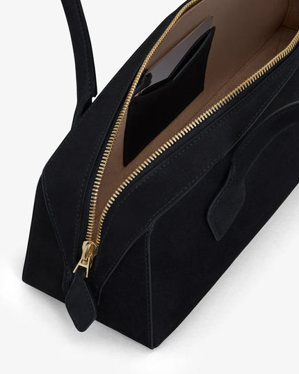 LE TECKEL MEDIUM BAG IN NUBUK CALFSKIN
