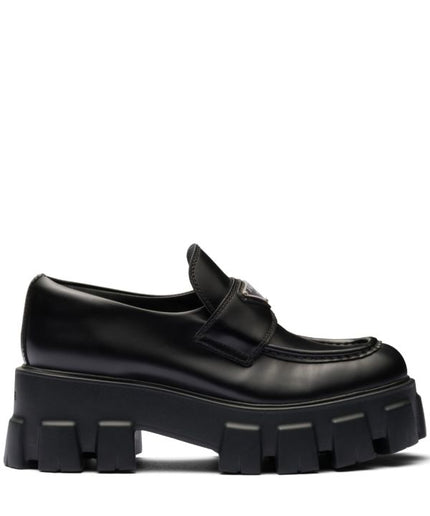 Prada
Monolith 55mm leather loafers