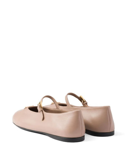 Prada
leather ballet flats
