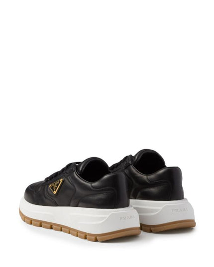 Prada
triangle-logo leather sneakers